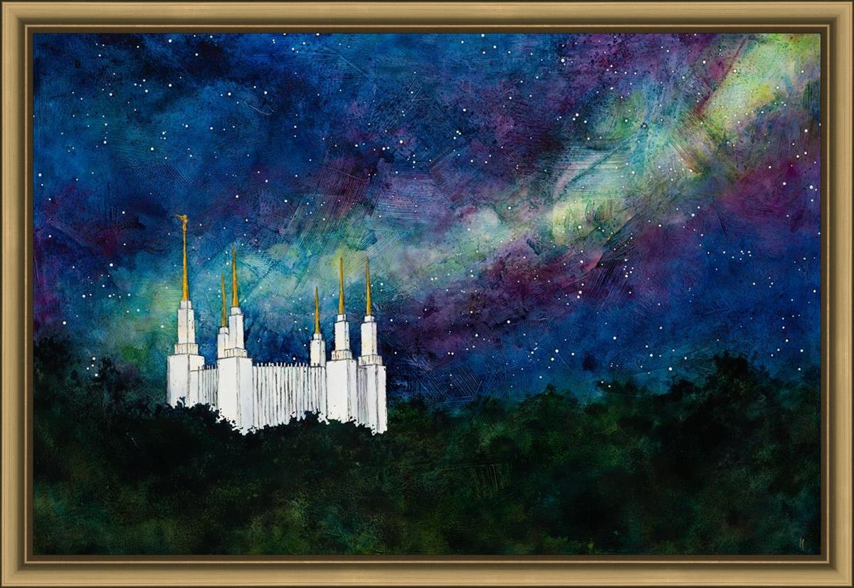 Washington DC Temple a Light on a Hill