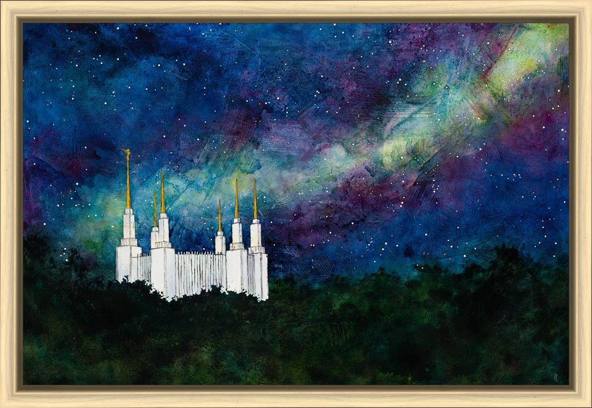 Washington DC Temple a Light on a Hill