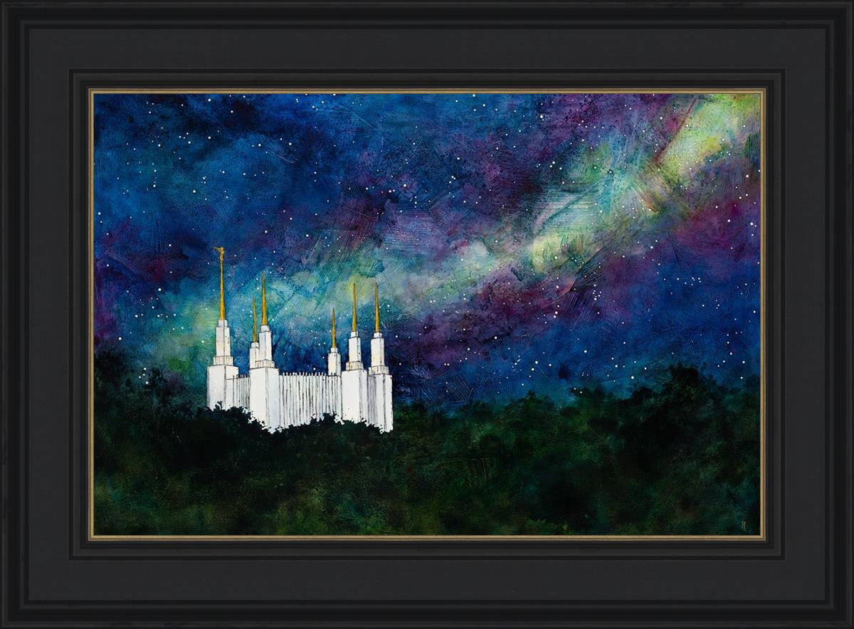 Washington DC Temple a Light on a Hill