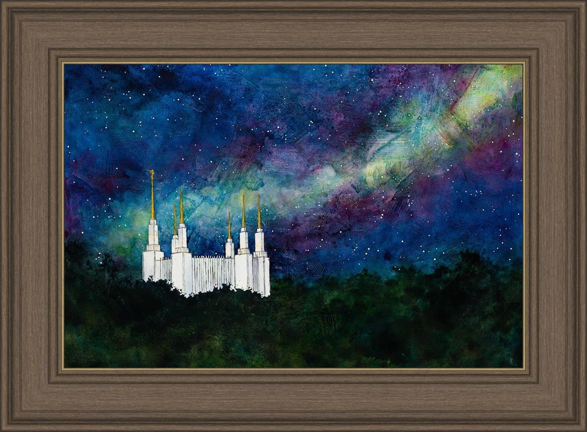 Washington DC Temple a Light on a Hill