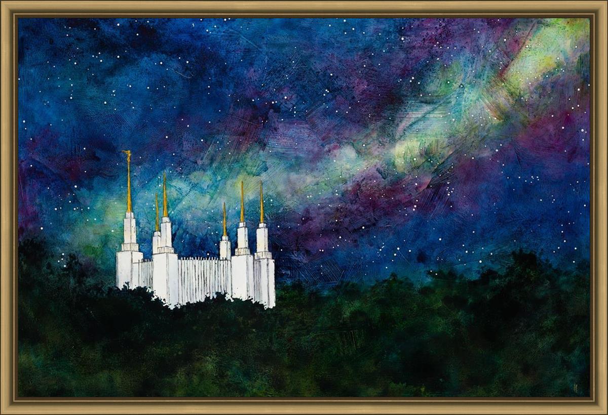 Washington DC Temple a Light on a Hill