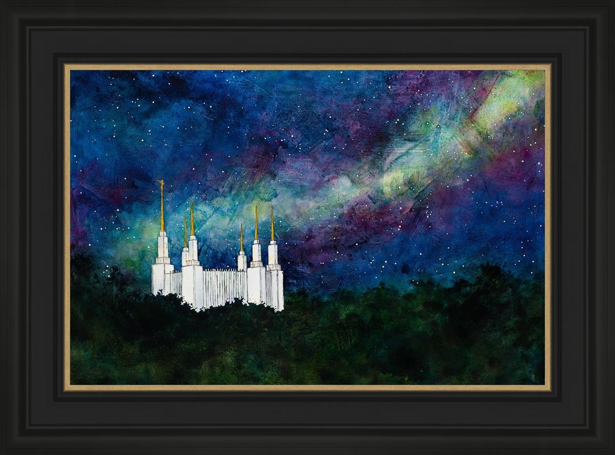 Washington DC Temple a Light on a Hill