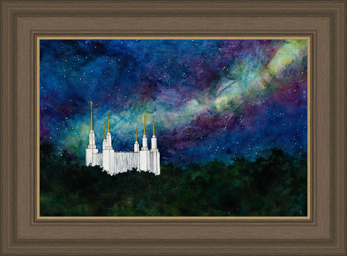 Washington DC Temple a Light on a Hill