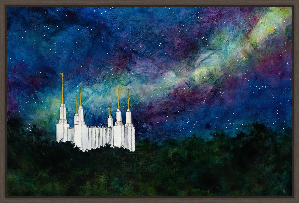 Washington DC Temple a Light on a Hill