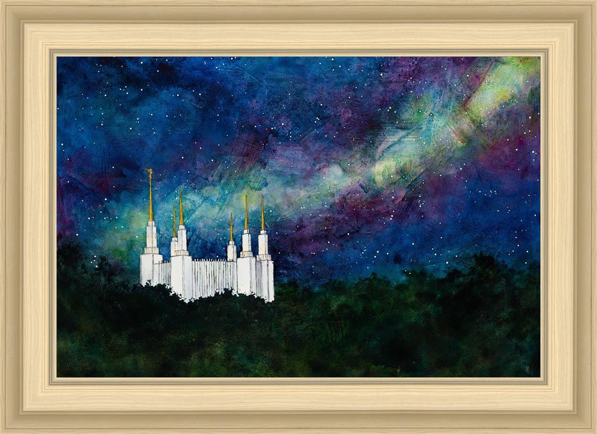 Washington DC Temple a Light on a Hill