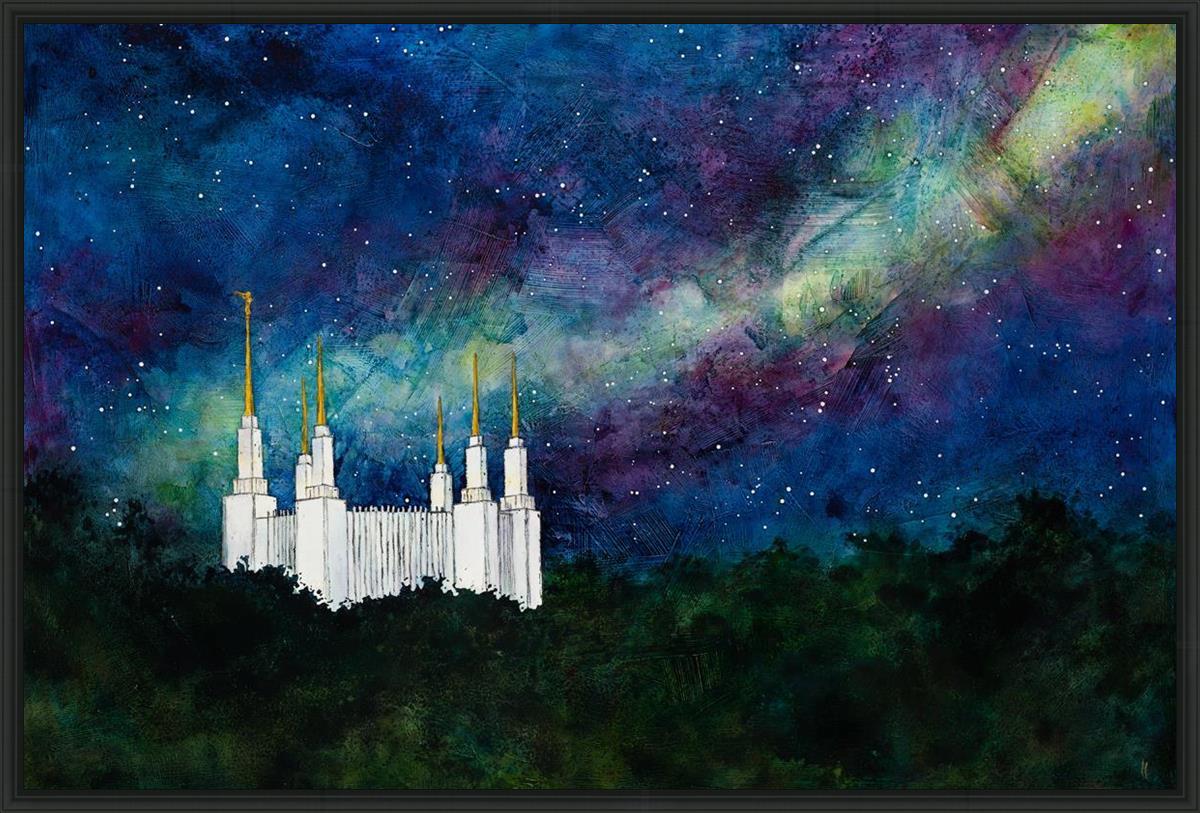 Washington DC Temple a Light on a Hill