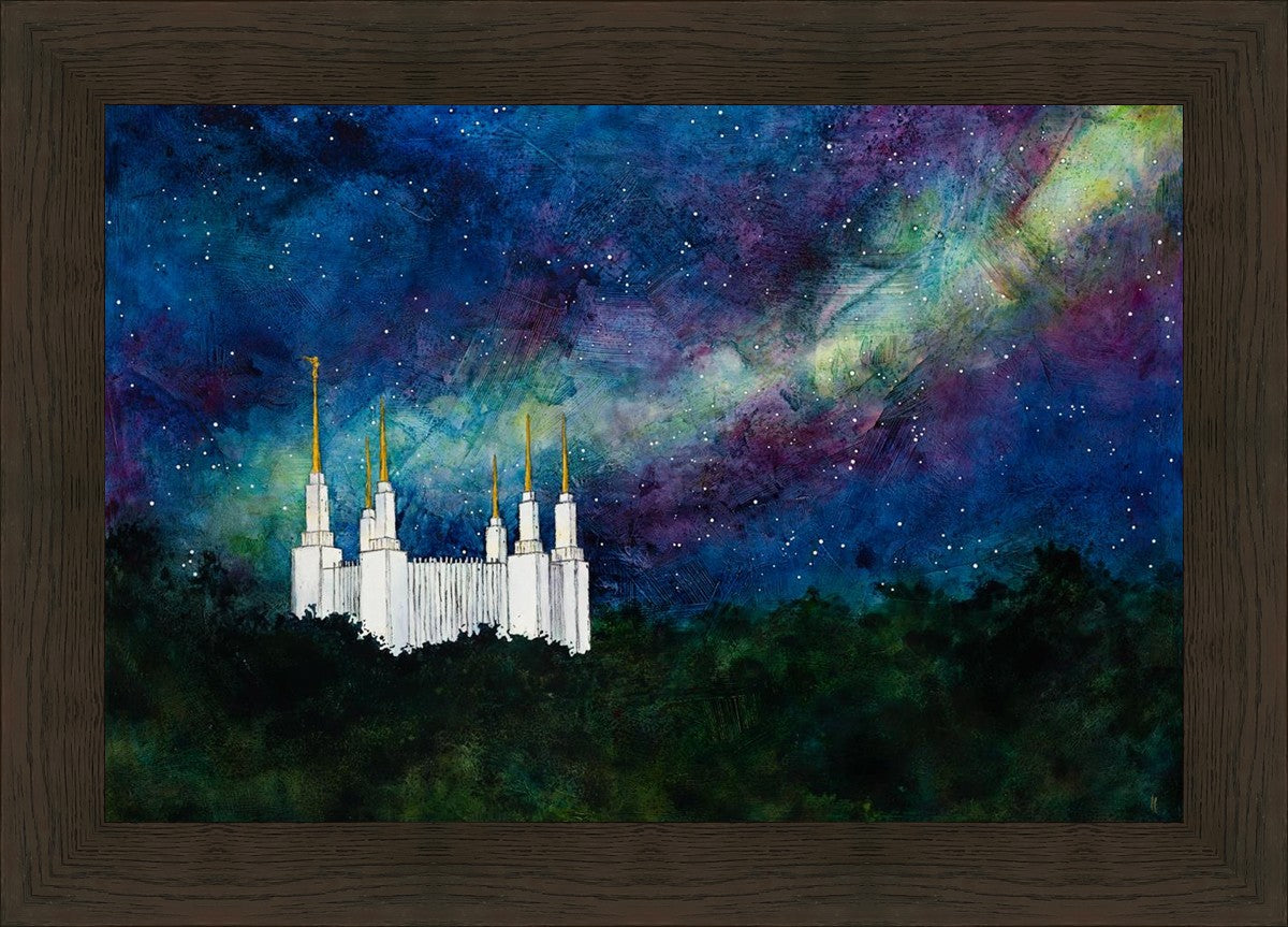 Washington DC Temple a Light on a Hill