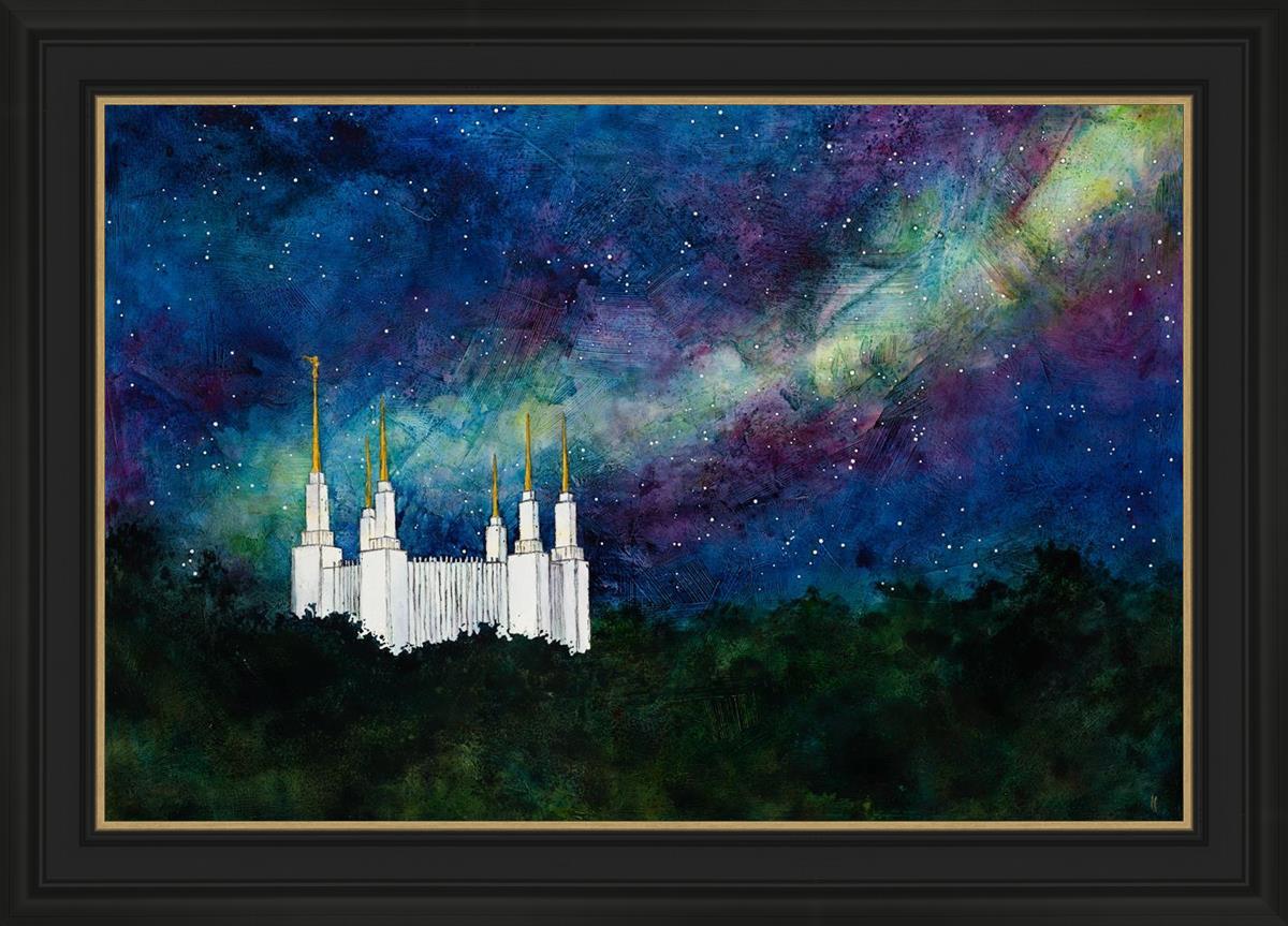 Washington DC Temple a Light on a Hill