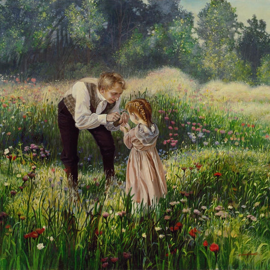 Flowers for a Lady Gallery Wrap