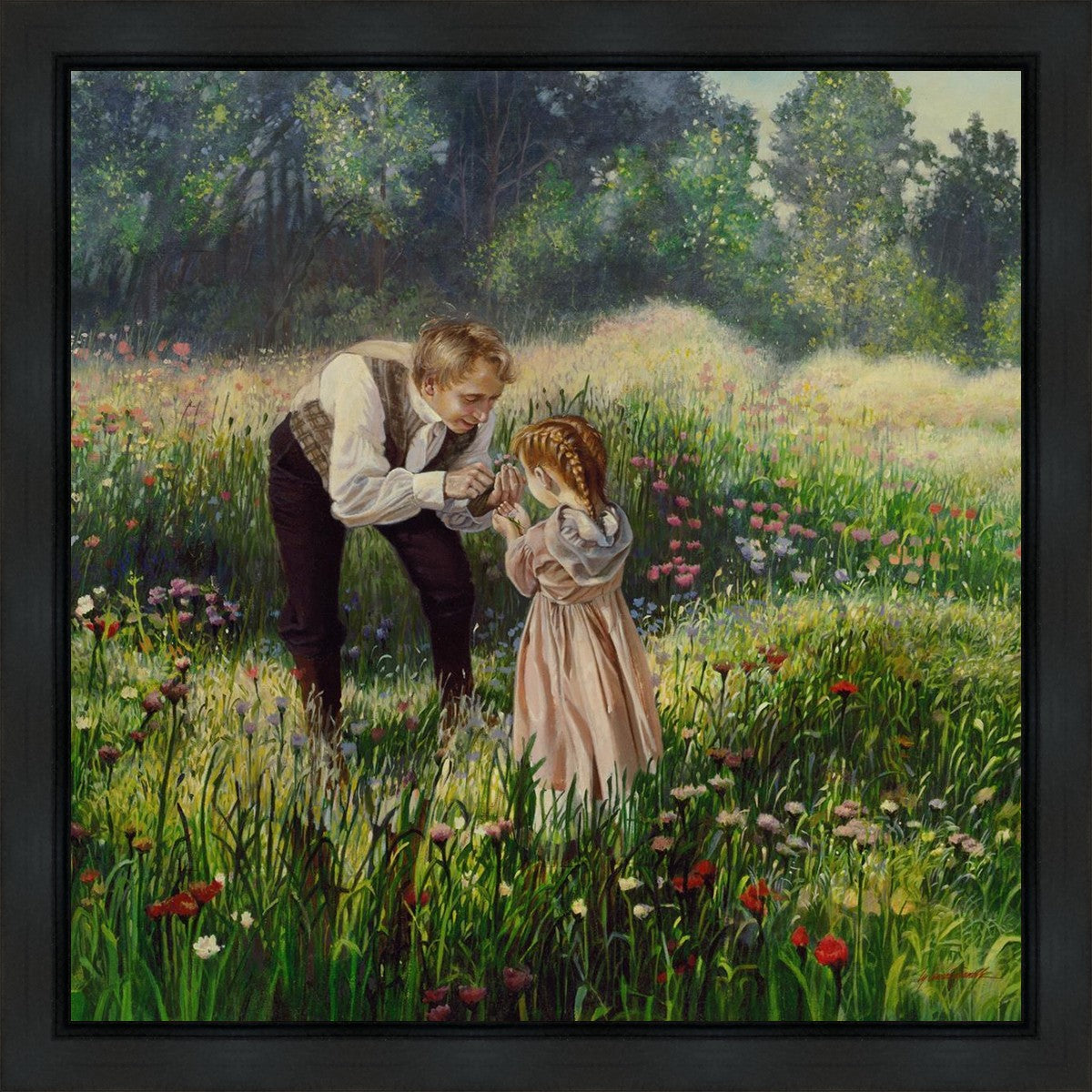 Flowers for a Lady Gallery Wrap