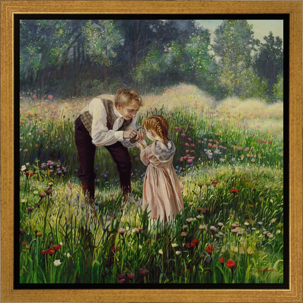 Flowers for a Lady Gallery Wrap