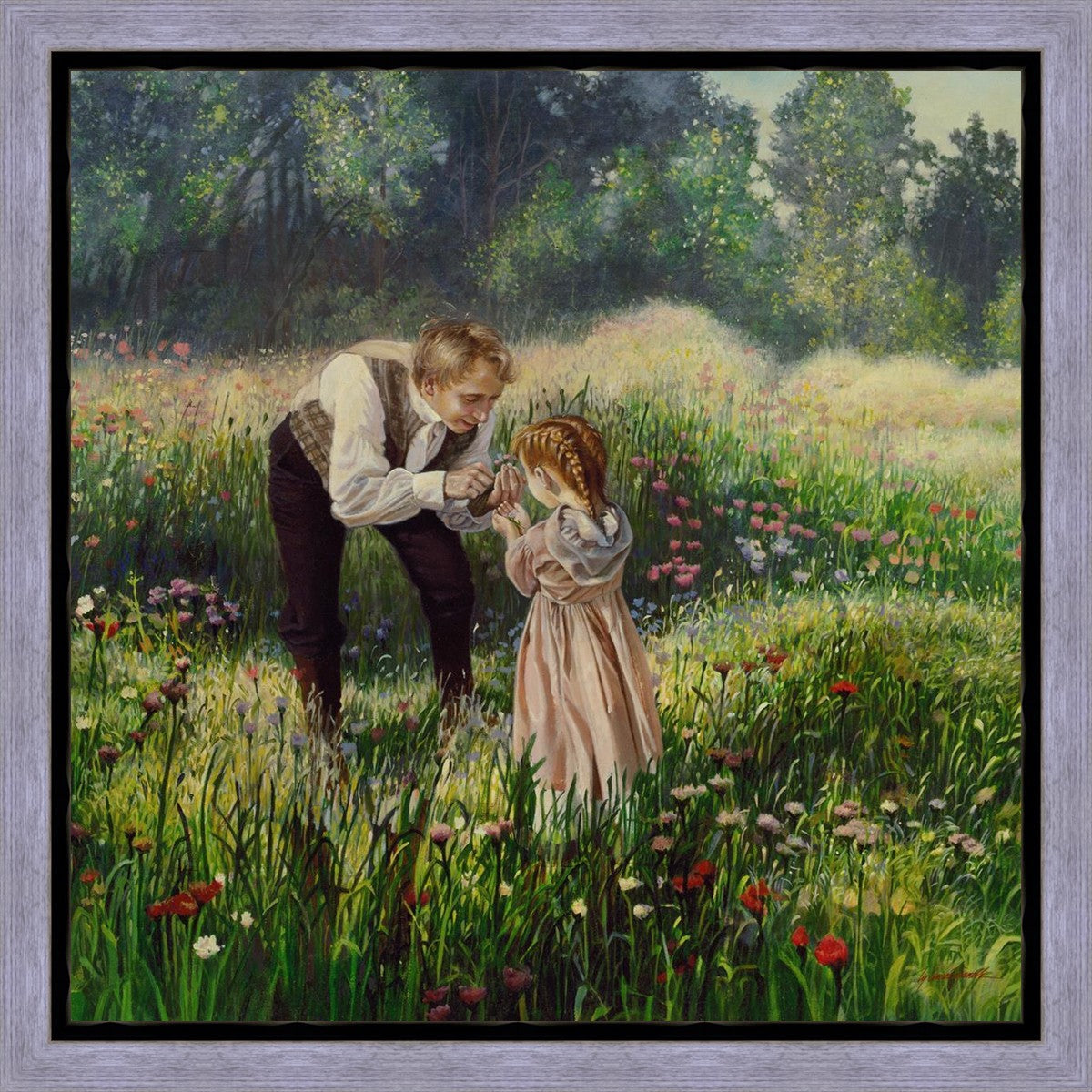 Flowers for a Lady Gallery Wrap