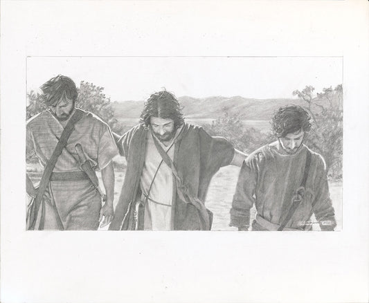 Sons of Thunder Sketch Study Original Artwork