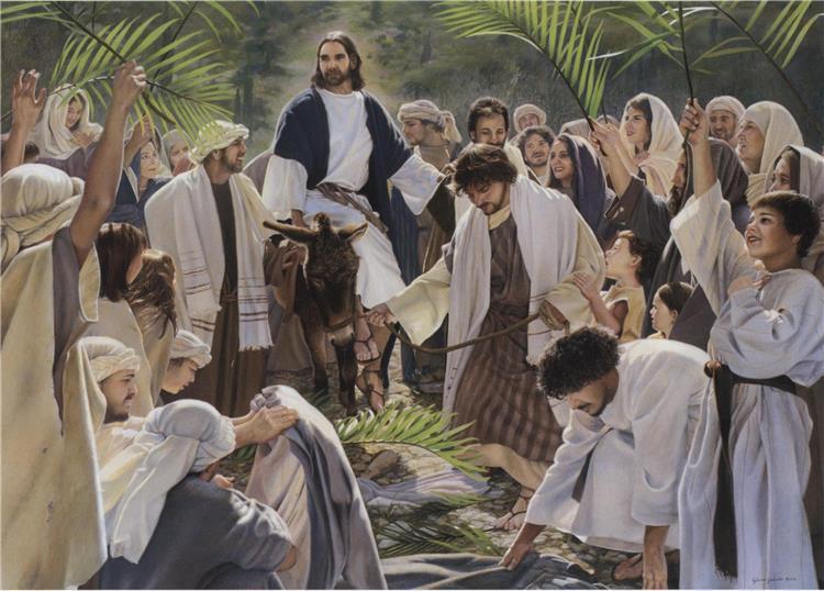 Triumphal Entry by Liz Lemon Swindle