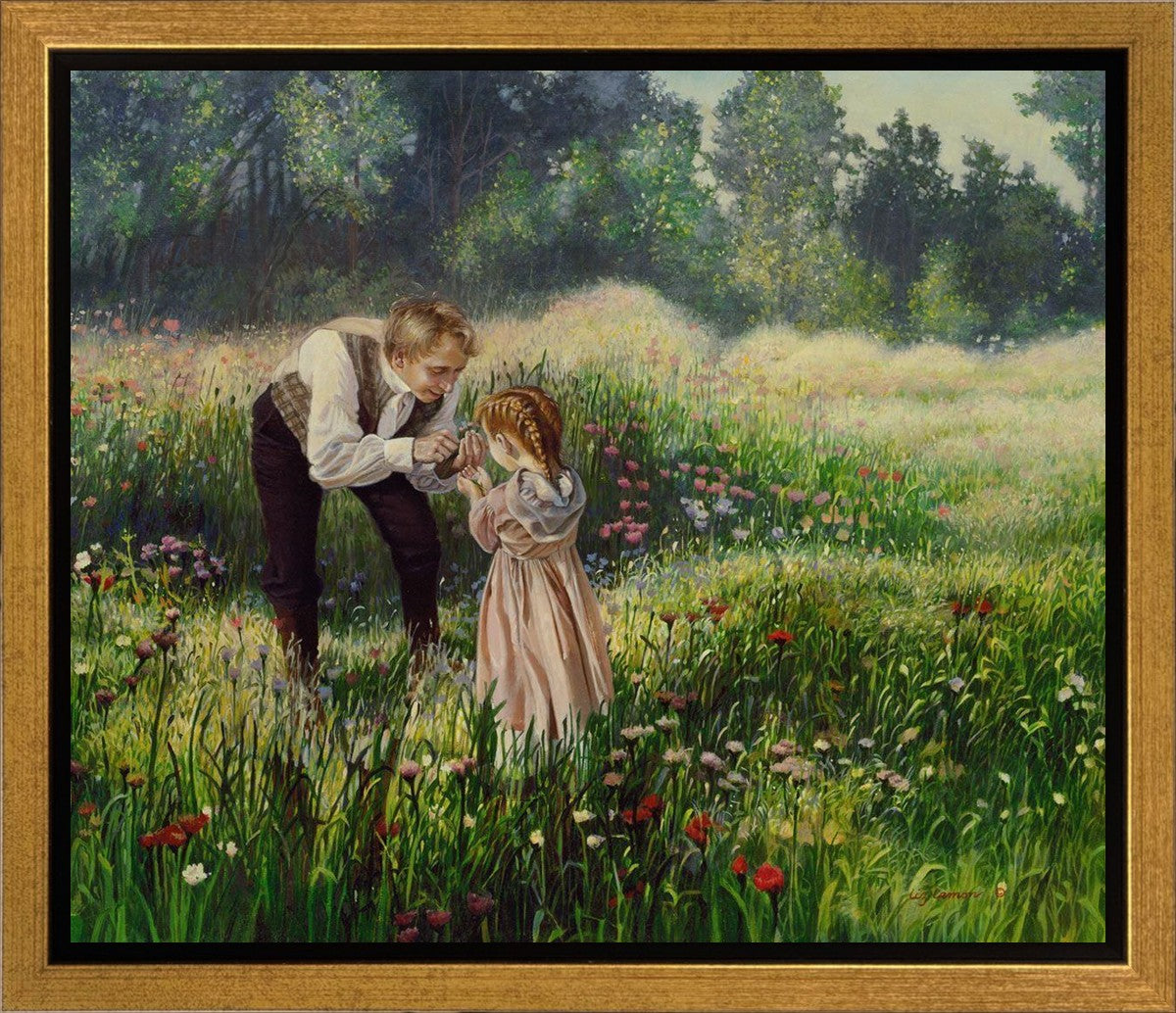 Flowers for a Lady Gallery Wrap