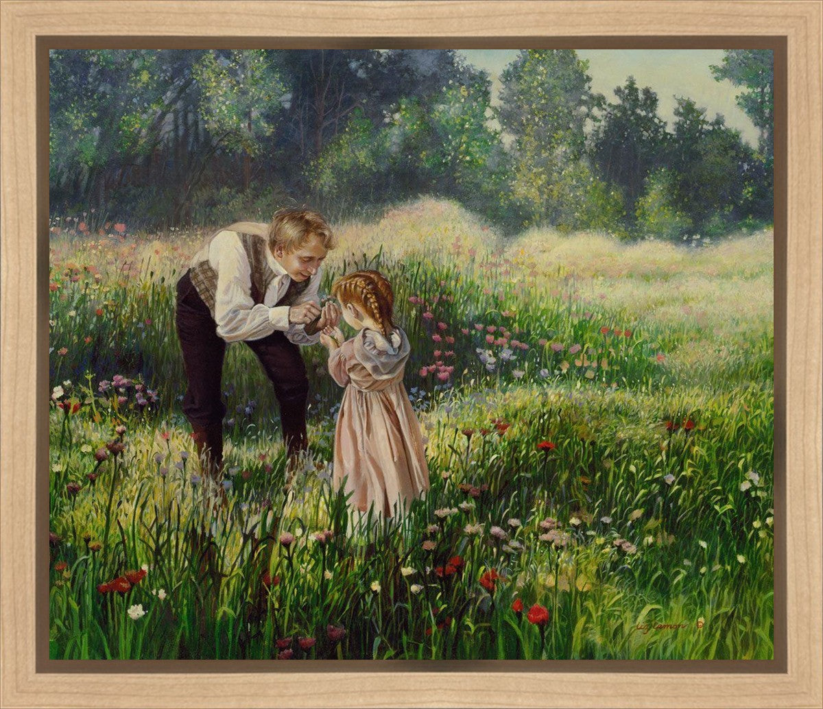Flowers for a Lady Gallery Wrap