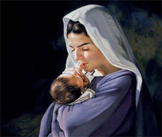 Mary's heart Gallery Wrap
