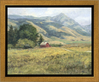 Red Barn in The Wilderness