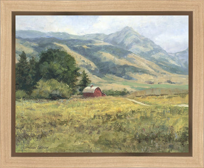 Red Barn in The Wilderness