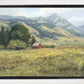 Red Barn in The Wilderness