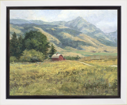 Red Barn in The Wilderness