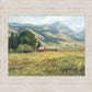 Red Barn in The Wilderness
