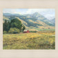Red Barn in The Wilderness