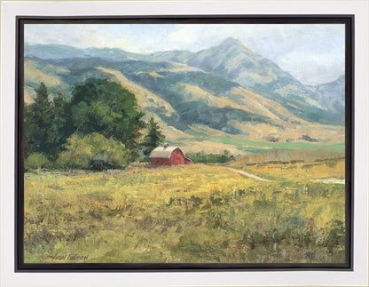 Red Barn in The Wilderness