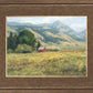 Red Barn in The Wilderness