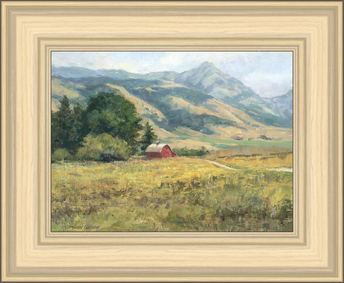Red Barn in The Wilderness