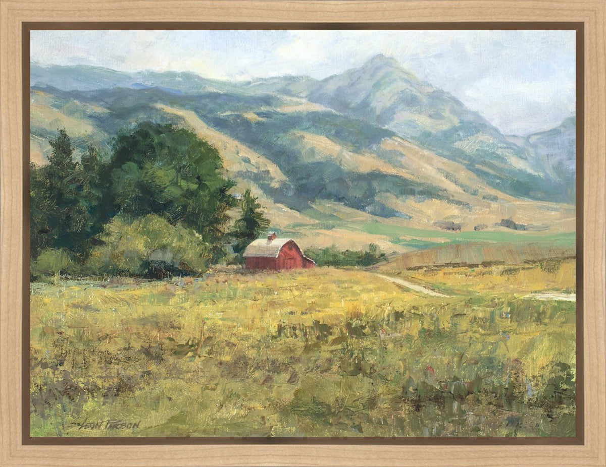 Red Barn in The Wilderness