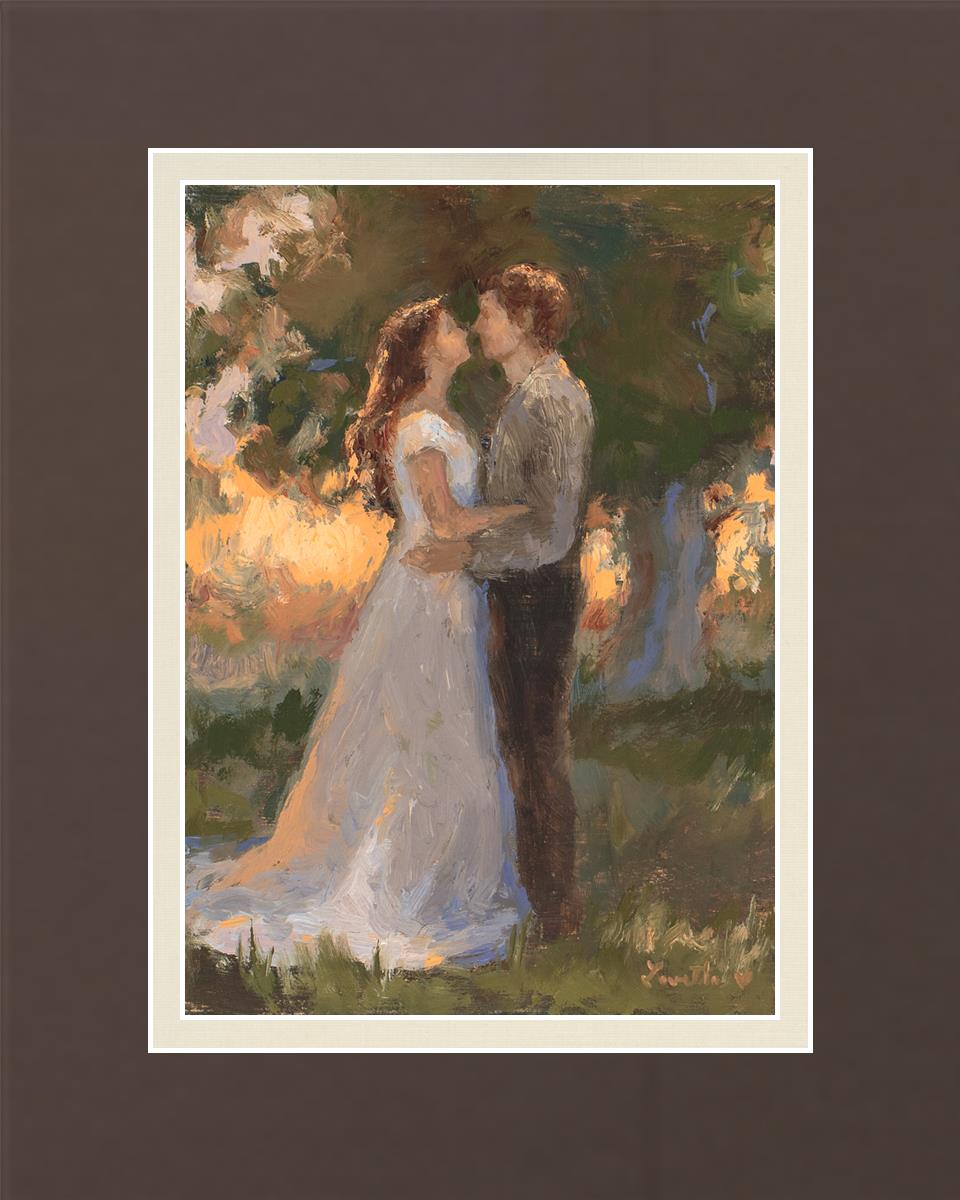 Lovers In An Evening Wood