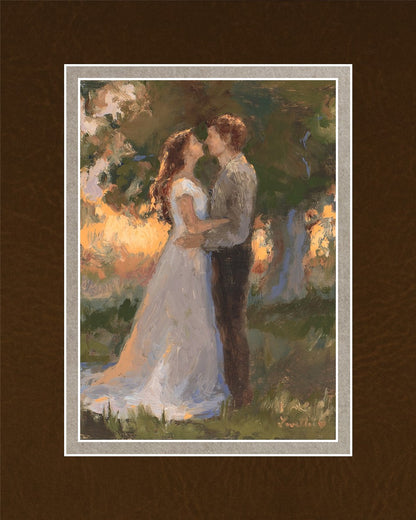 Lovers In An Evening Wood