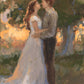 Lovers In An Evening Wood