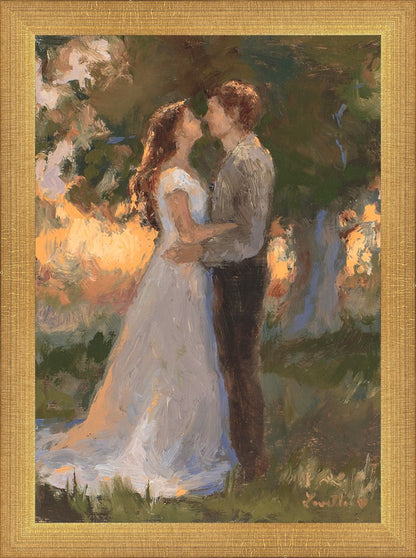 Lovers In An Evening Wood