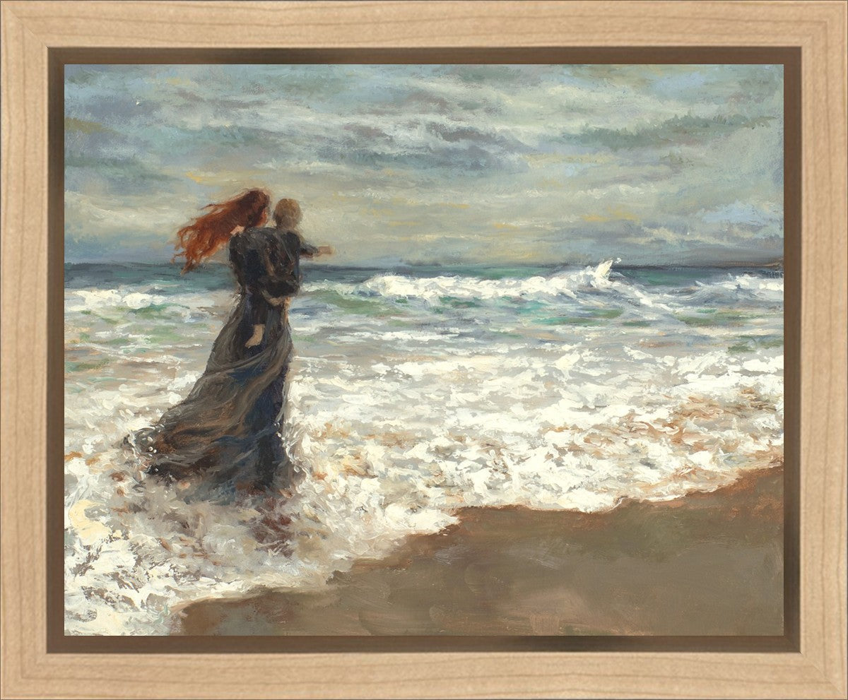 We Face the Wild Ocean Gallery Wrap