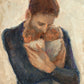Father With Twins