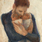 Father With Twins