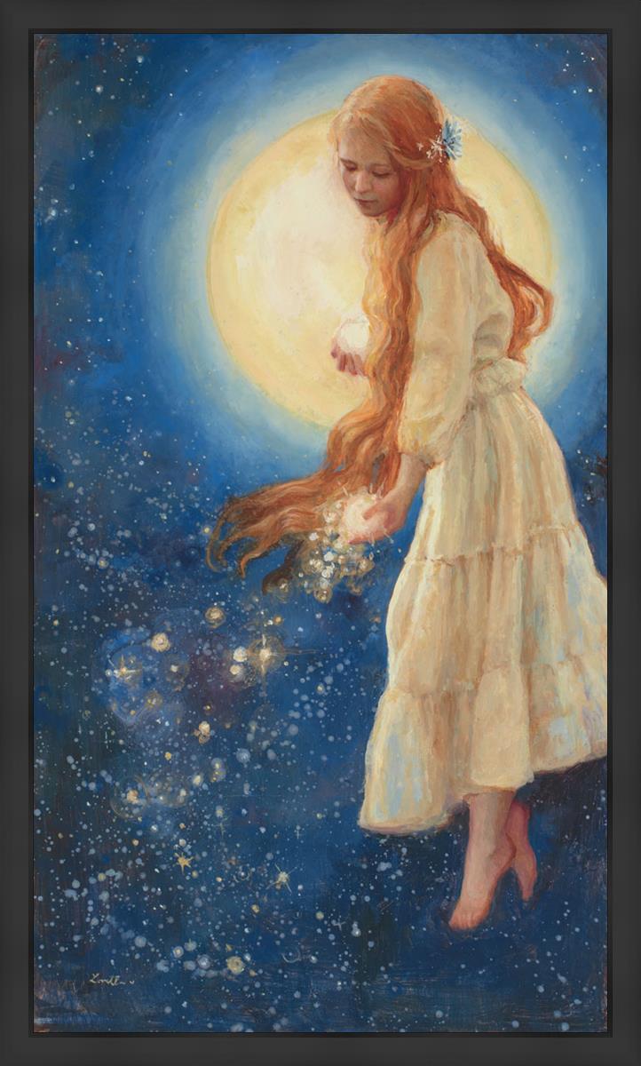 Sharing Her Light Large Wall Art