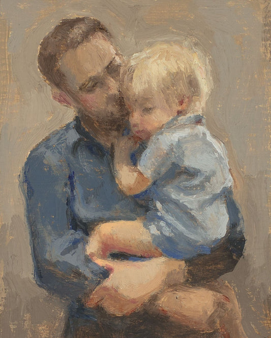 Father and Son Gallery Wrap