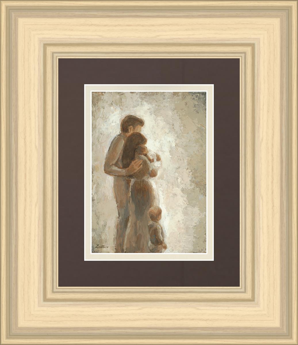 Family Looking Towards the Light