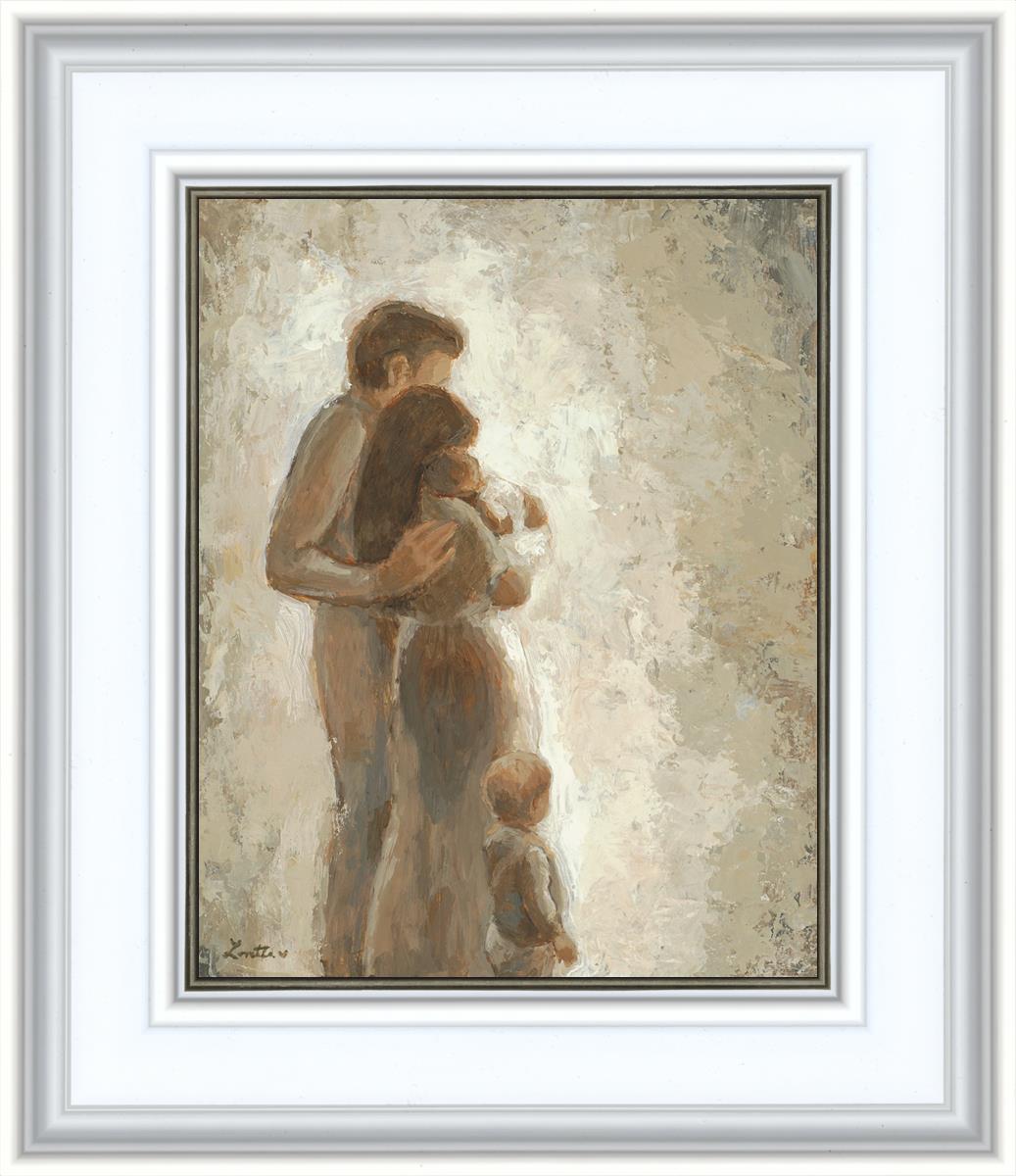 Family Looking Towards the Light
