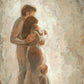 Family Looking Towards the Light