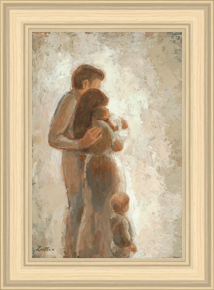 Family Looking Towards the Light