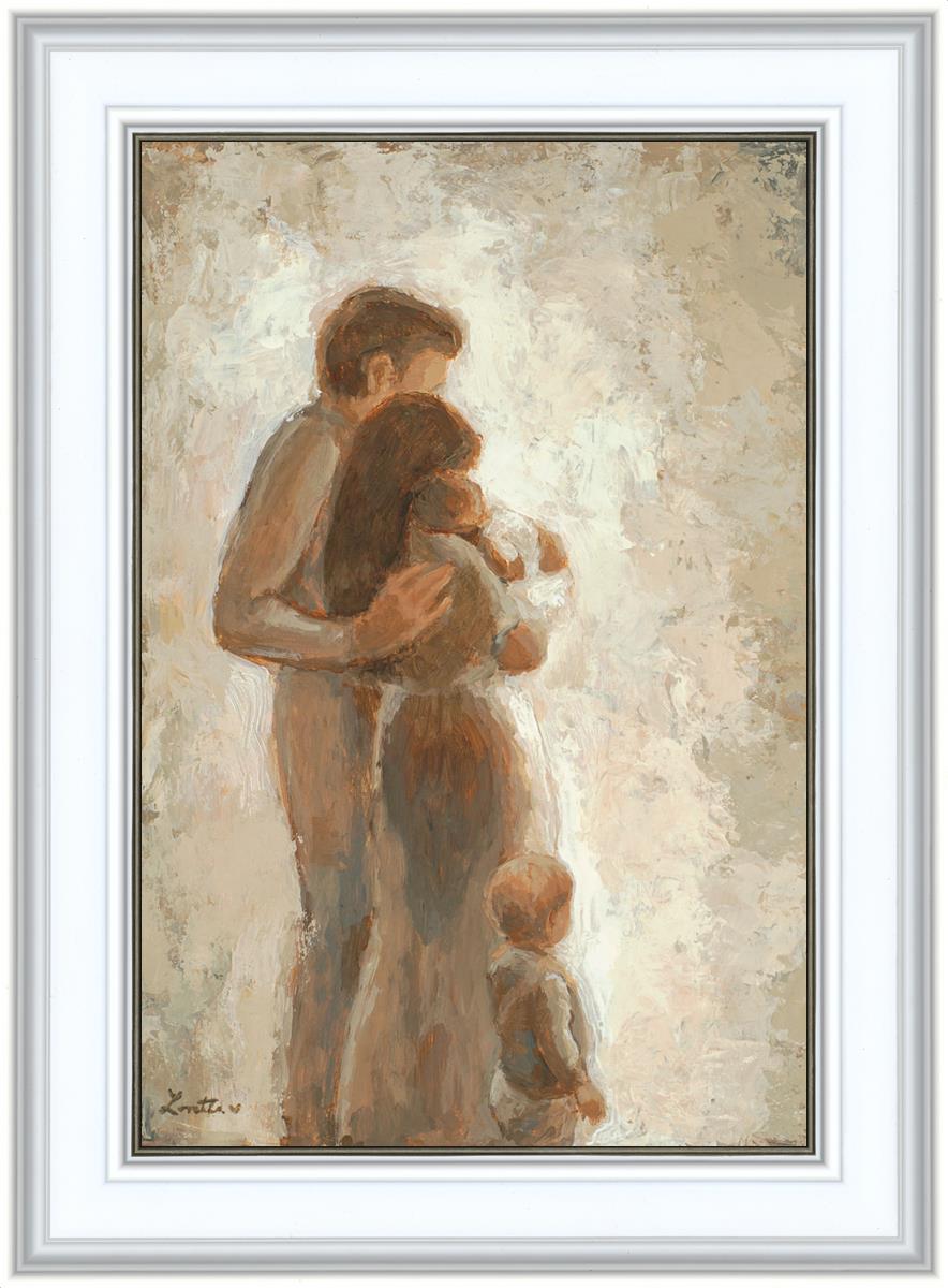 Family Looking Towards the Light