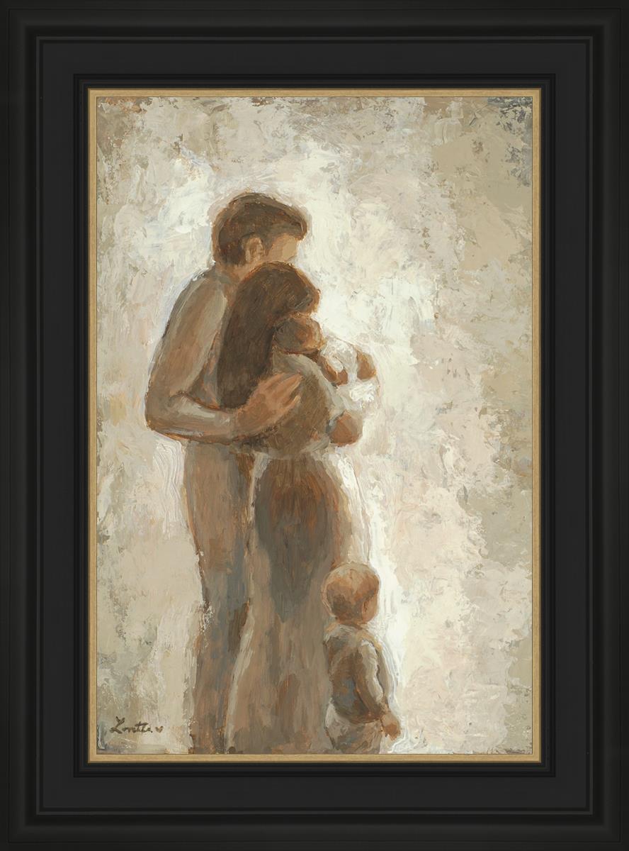 Family Looking Towards the Light