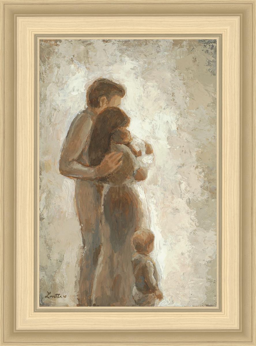 Family Looking Towards the Light