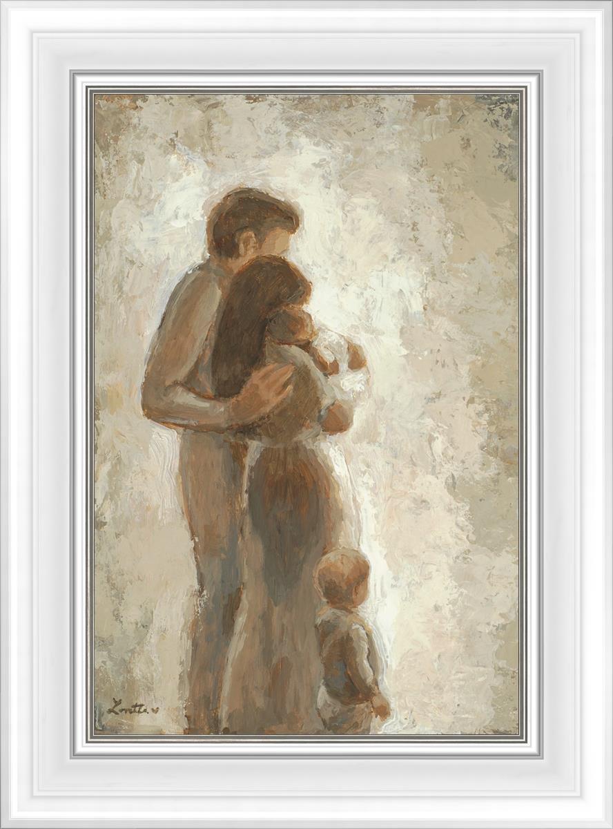 Family Looking Towards the Light