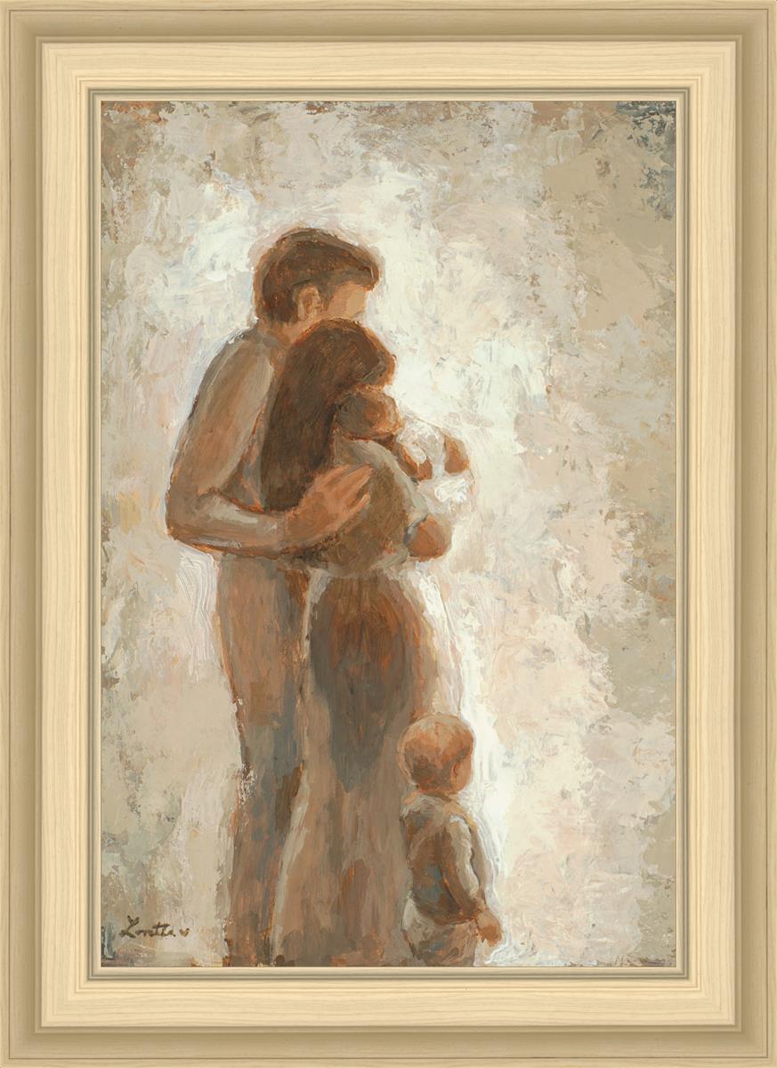 Family Looking Towards the Light