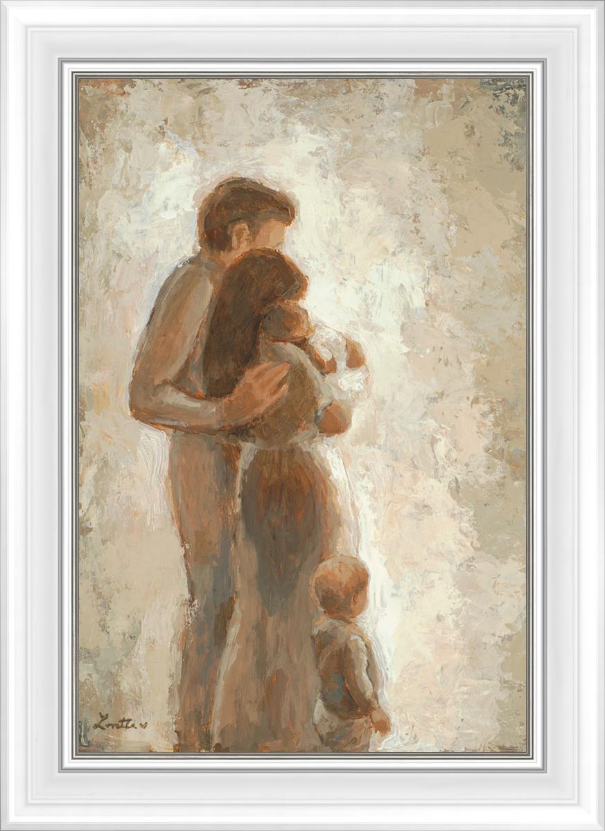 Family Looking Towards the Light